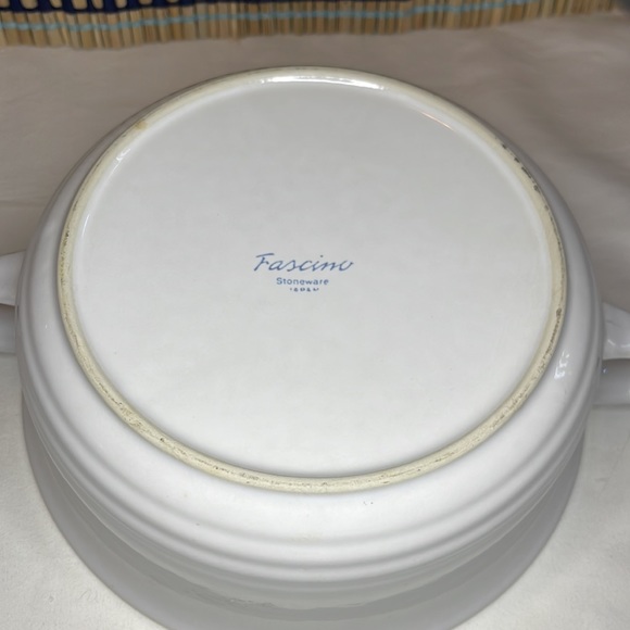 Vintage Fascino Yamaka Stoneware Casserole Dish/Pot with Lid Made in Japan - Picture 5 of 5